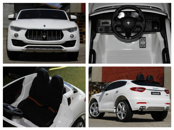 Maserati Levante, masinuta electrica pentru copii, alba [7]