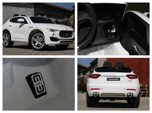 Maserati Levante, masinuta electrica pentru copii, alba [9]