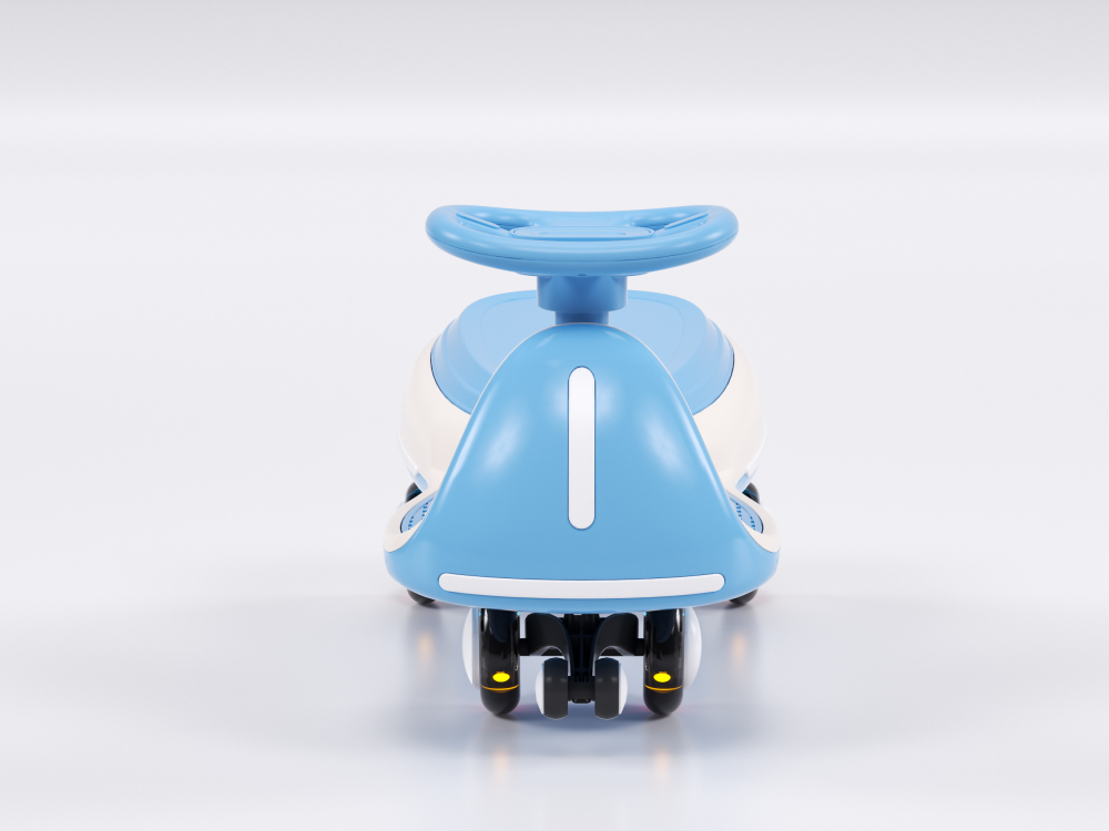 Placa electrica multifuctionala 2 in 1, pentru copii intre 3 si 7 ani, Kinderauto Wiggle CAR 360 12V 90W, culoare albastra [7]
