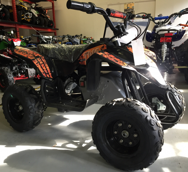 Mini ATV electric Pentru copii NITRO Eco Trio Quad 350W 24V #Portocaliu [8]