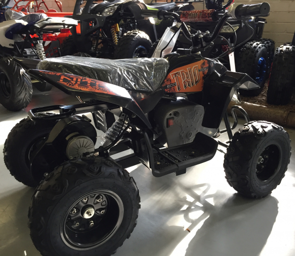 Mini ATV electric Pentru copii NITRO Eco Trio Quad 350W 24V #Portocaliu [3]