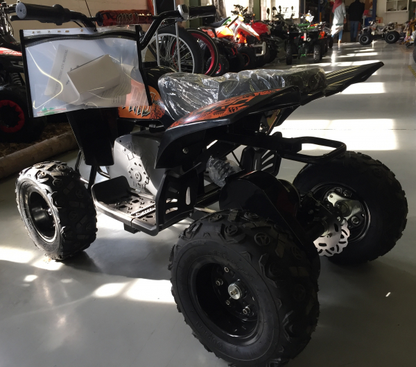 Mini ATV electric Pentru copii NITRO Eco Trio Quad 350W 24V #Portocaliu [4]