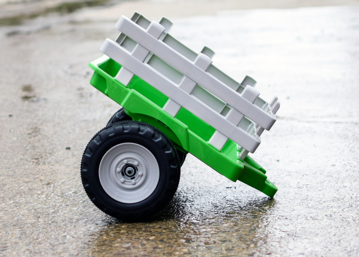 Remorca Kinderauto Farm Traktor #Verde [2]