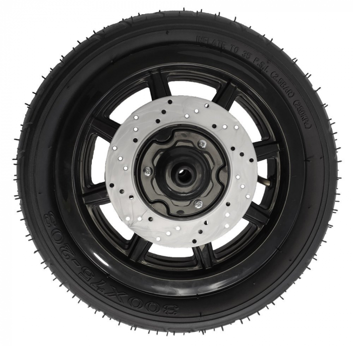 Roata din cauciuc gonflabil pentru motocicleta BT307 [2]