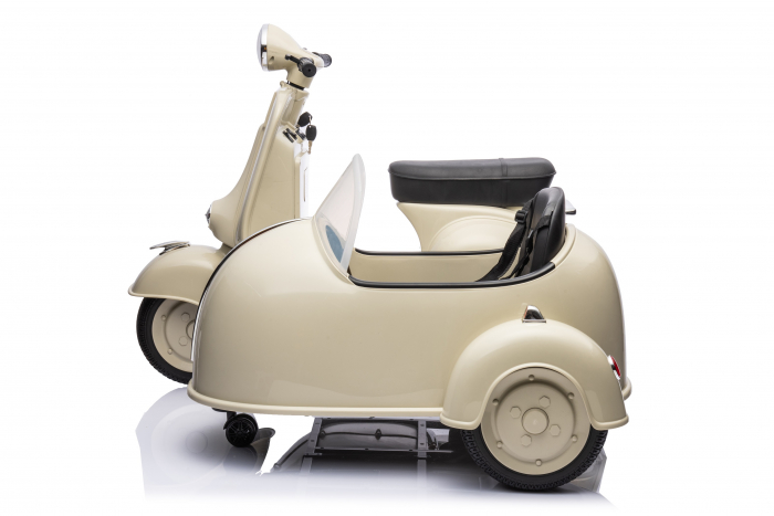 Scuter electric cu atasament Piaggio VESPA 150 VL1T 110W 12V 10Ah, culoare Bej [21]