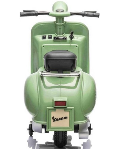 Scuter electric Piaggio VESPA 150 VL1T 110W 12V 7Ah, roti moi, scaun tapitat, culoare verde [4]