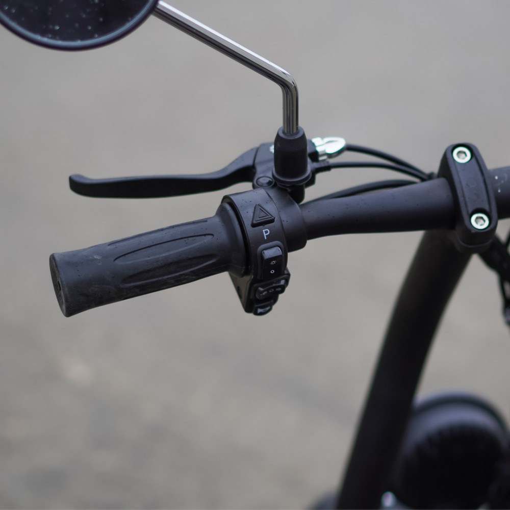 Scuter electric pentru adulti Solley Mini F1, 1000W putere, baterie Li-Ion 48V 13Ah, culoare neagra [15]