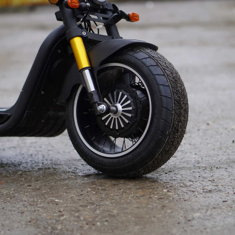 Scuter electric pentru adulti Solley Mini F1, 1000W putere, baterie Li-Ion 48V 13Ah, culoare neagra [11]