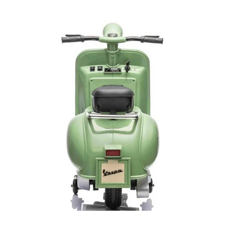 Scuter electric Piaggio VESPA 150 VL1T 110W 12V 7Ah, roti moi, scaun tapitat, culoare verde [4]