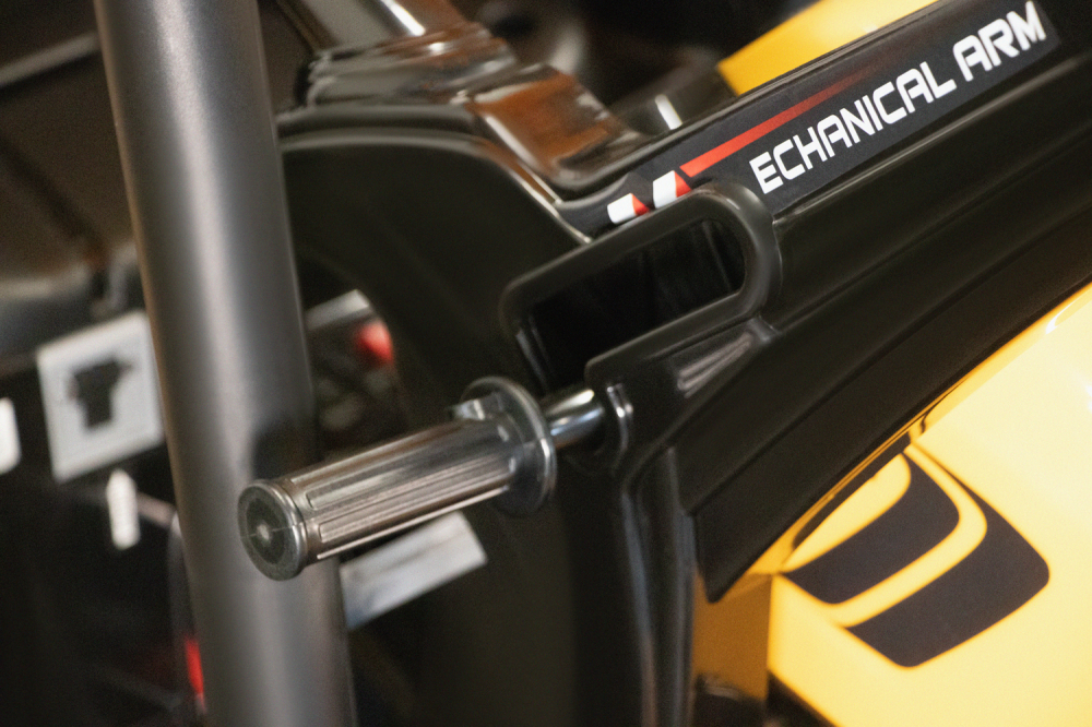 Tractoras electric copii cu remorca si cupa, Power-Tractor 400W 24V, culoare galbena [26]