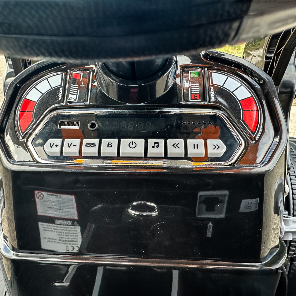 Tractoras electric copii cu remorca si cupa, Power-Tractor 400W 24V, culoare galbena [17]