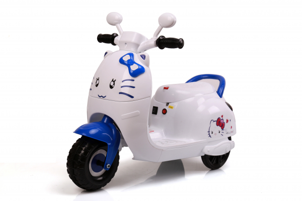 Tricicleta electrica pentru copii BJK6588 30W 6V STANDARD Albastru