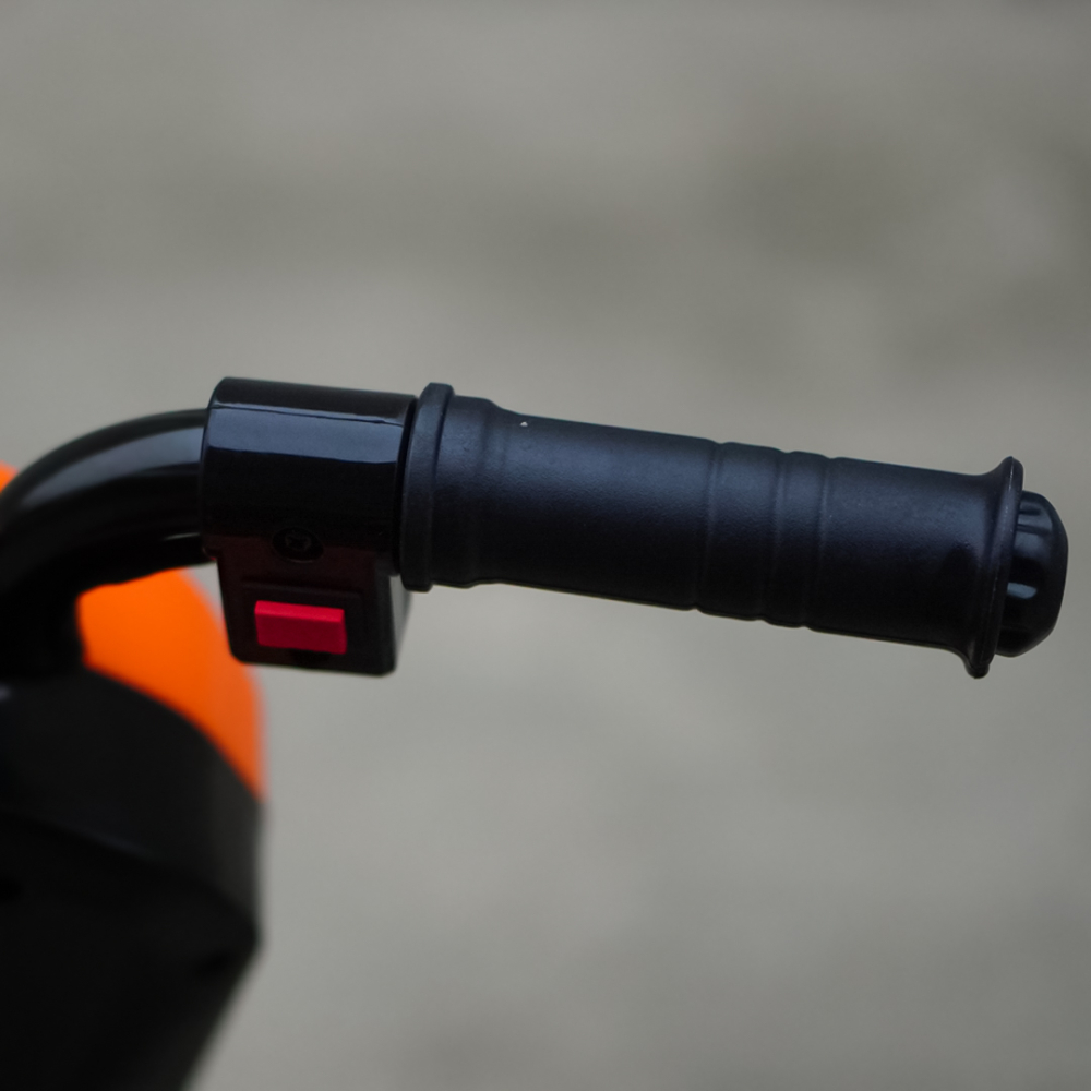 Tricicleta electrica pentru copii, Kinderauto Slider 360 12V, culoare portocalie [11]