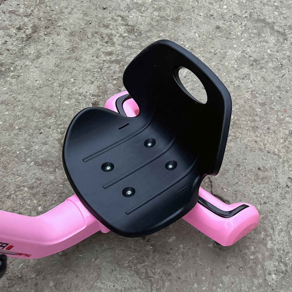 Tricicleta electrica pentru copii, Kinderauto Slider 360 12V, culoare roz [12]