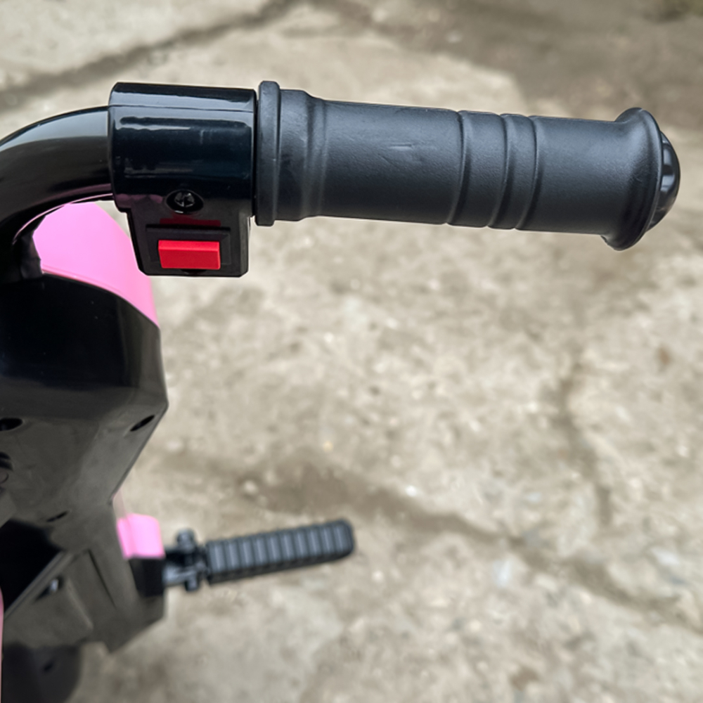 Tricicleta electrica pentru copii, Kinderauto Slider 360 12V, culoare roz [14]