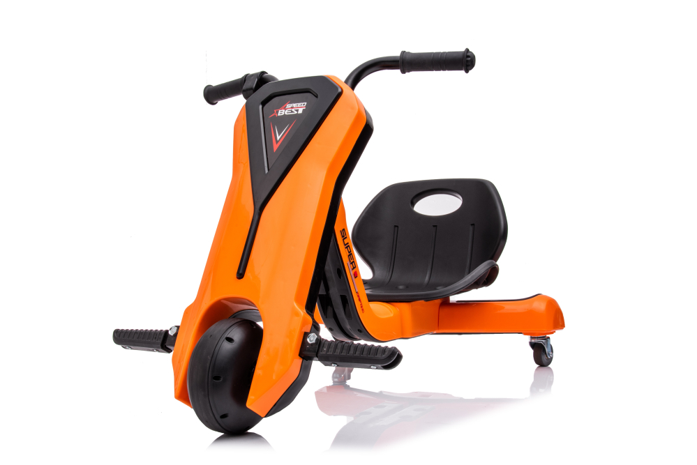 Tricicleta electrica pentru copii, Kinderauto Slider 360 12V, culoare galbena [4]