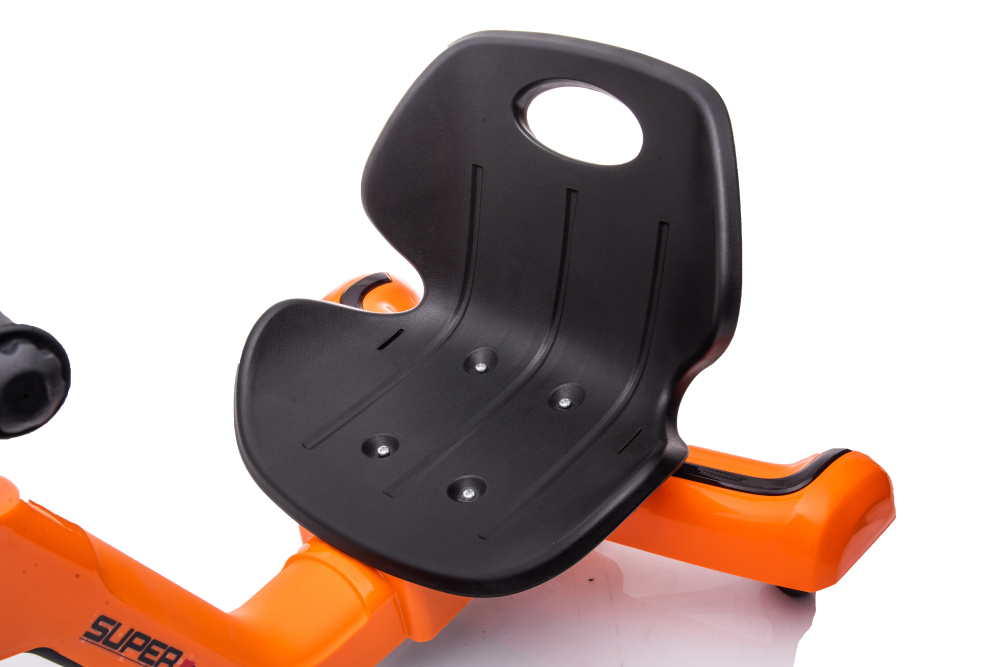 Tricicleta electrica pentru copii, Kinderauto Slider 360 12V, culoare galbena [7]