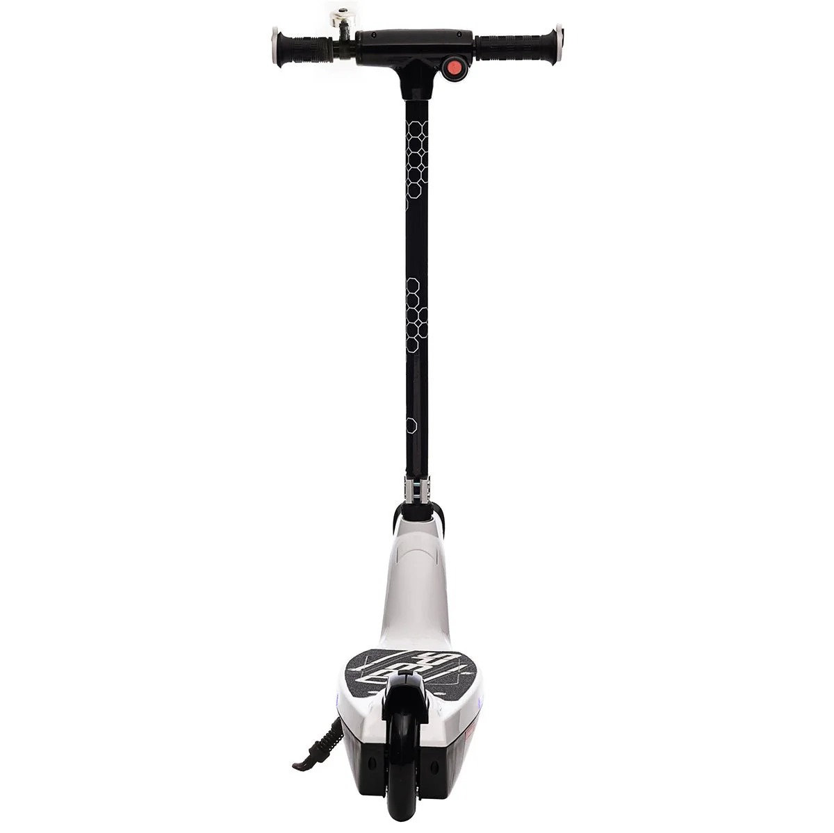 Trotineta electrica pentru copii Kinderauto BJKL168, 45W, 12V 7Ah, lumini ambientale, roti moi, alba [3]
