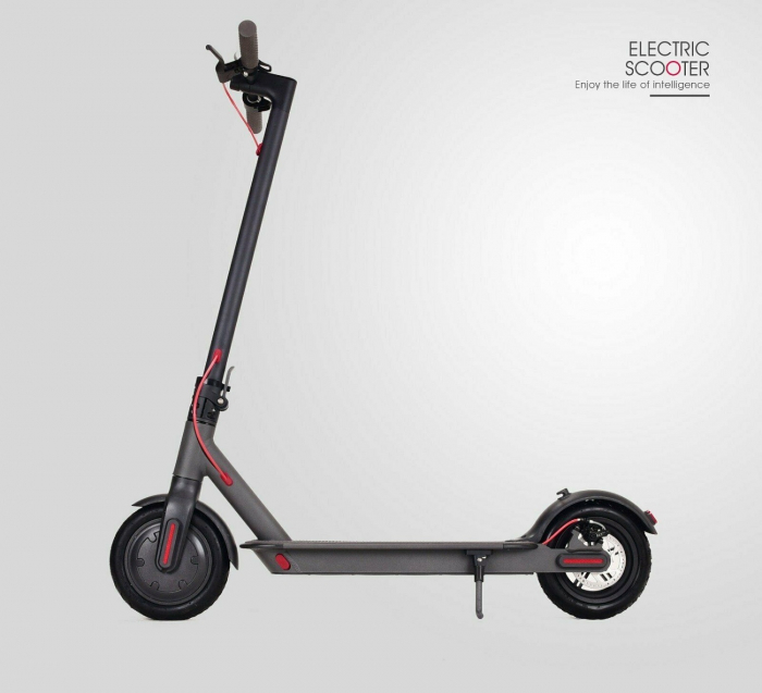 Trotineta electrica pliabila ALFARAD X1 350W 36V 7.8Ah, roata 8.5 inch, culoare Negru [3]