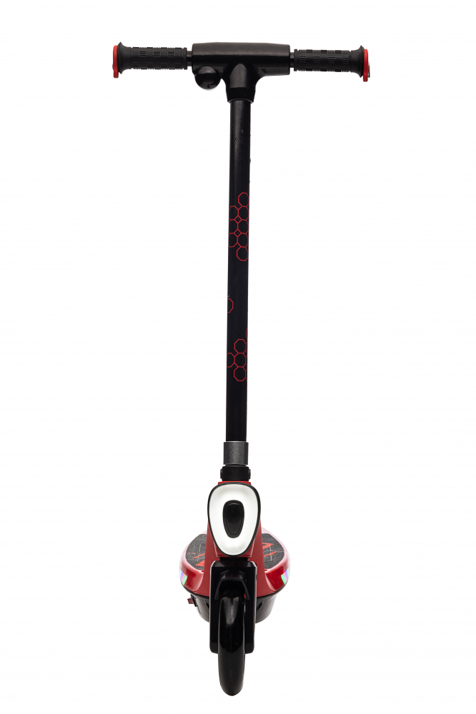 Trotineta electrica pentru copii Kinderauto BJKL168, 45W, 12V 7Ah, lumini ambientale, roti moi, rosie [12]