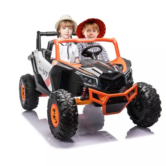 UTV-Buggy electric pentru 2 copii, Kinderauto Arrow 240W 12V STANDARD, Alb [6]