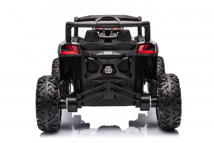 UTV electric 4x4, Kinderauto BJJH105 120W 12V 14Ah Premium, culoare neagra [6]