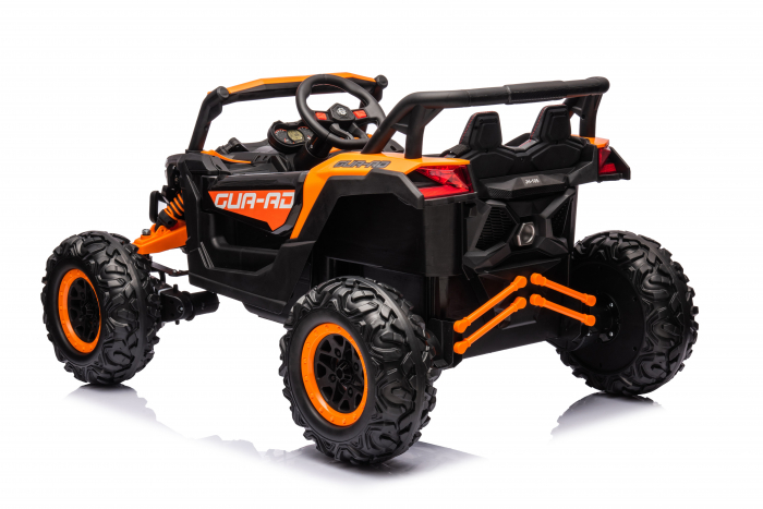 UTV electric 4x4, Kinderauto BJJH105 120W 12V 14Ah Premium, culoare portocaliu [5]