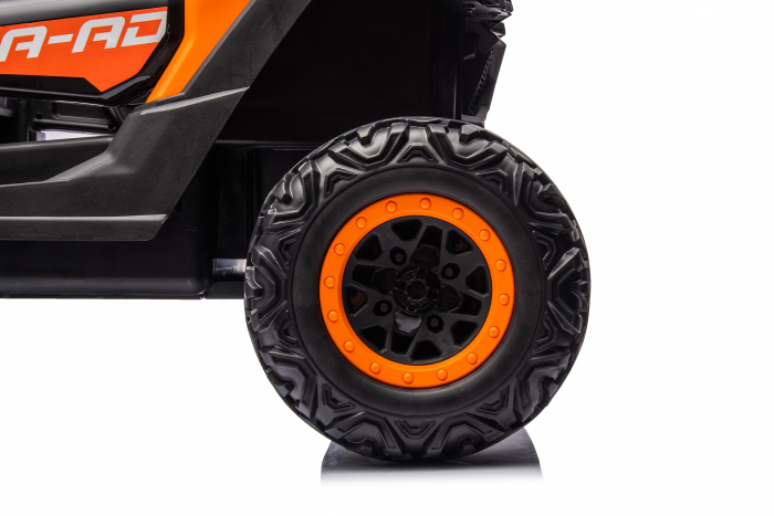 UTV electric 4x4, Kinderauto BJJH105 120W 12V 14Ah Premium, culoare portocaliu [11]