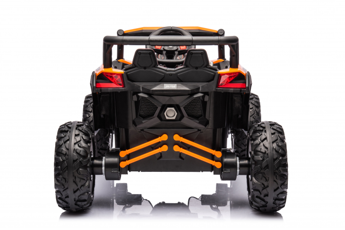 UTV electric 4x4, Kinderauto BJJH105 120W 12V 14Ah Premium, culoare portocaliu [6]