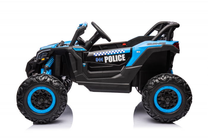 UTV electric 4x4, Kinderauto BJJH105 120W 12V 14Ah Premium, culoare Albastru [4]