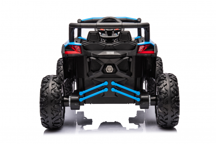 UTV electric 4x4, Kinderauto BJJH105 120W 12V 14Ah Premium, culoare Albastru [6]