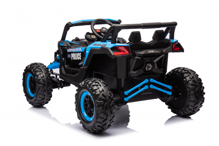 UTV electric 4x4, Kinderauto BJJH105 120W 12V 14Ah Premium, culoare Albastru [5]