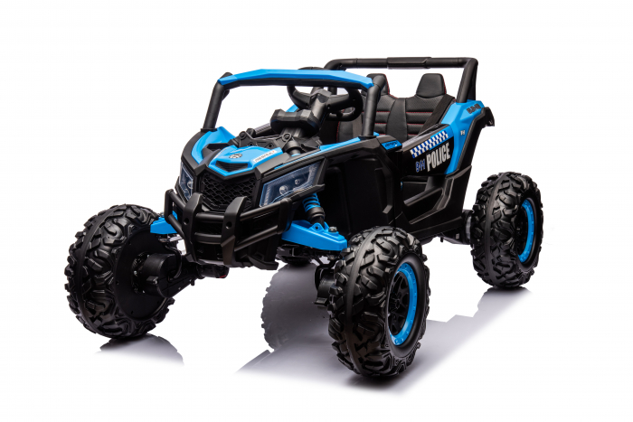 UTV electric 4x4, Kinderauto BJJH105 120W 12V 14Ah Premium, culoare Albastru [3]