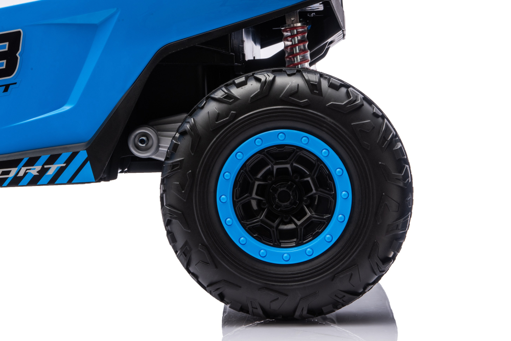 UTV electric pentru 2 copii Kinderauto Vector Dune-Buggy 220W 12V, premium Albastru [11]