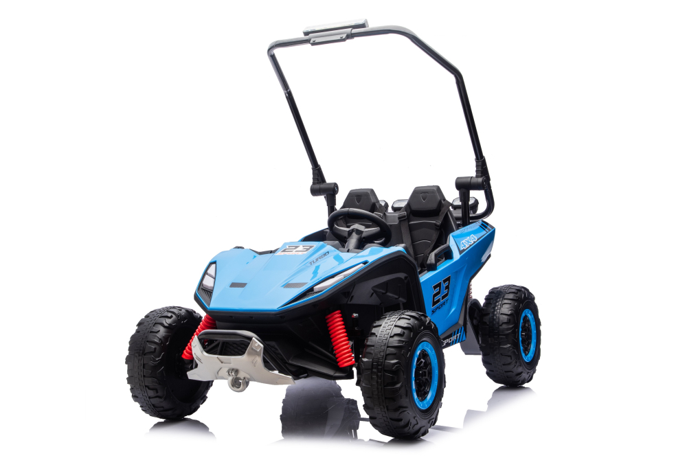 UTV electric pentru 2 copii Kinderauto Vector Dune-Buggy 220W 12V, premium Albastru [3]