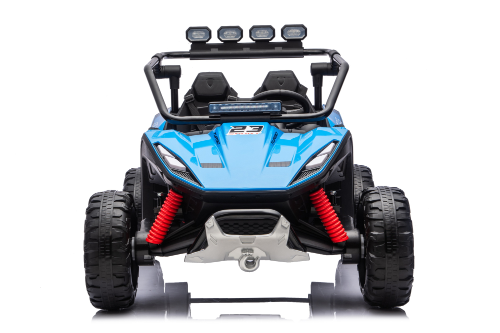 UTV electric pentru 2 copii Kinderauto Vector Dune-Buggy 220W 12V, premium Albastru [4]