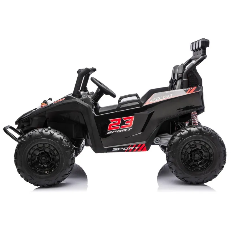 UTV electric pentru 2 copii Kinderauto Arrow Dune-Buggy 300W 24V, premium Negru [3]