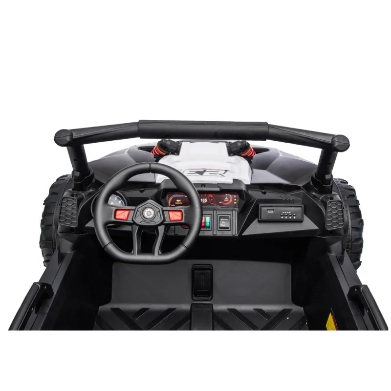 UTV electric pentru 2 copii Kinderauto Arrow Dune-Buggy 300W 24V, premium Negru [10]