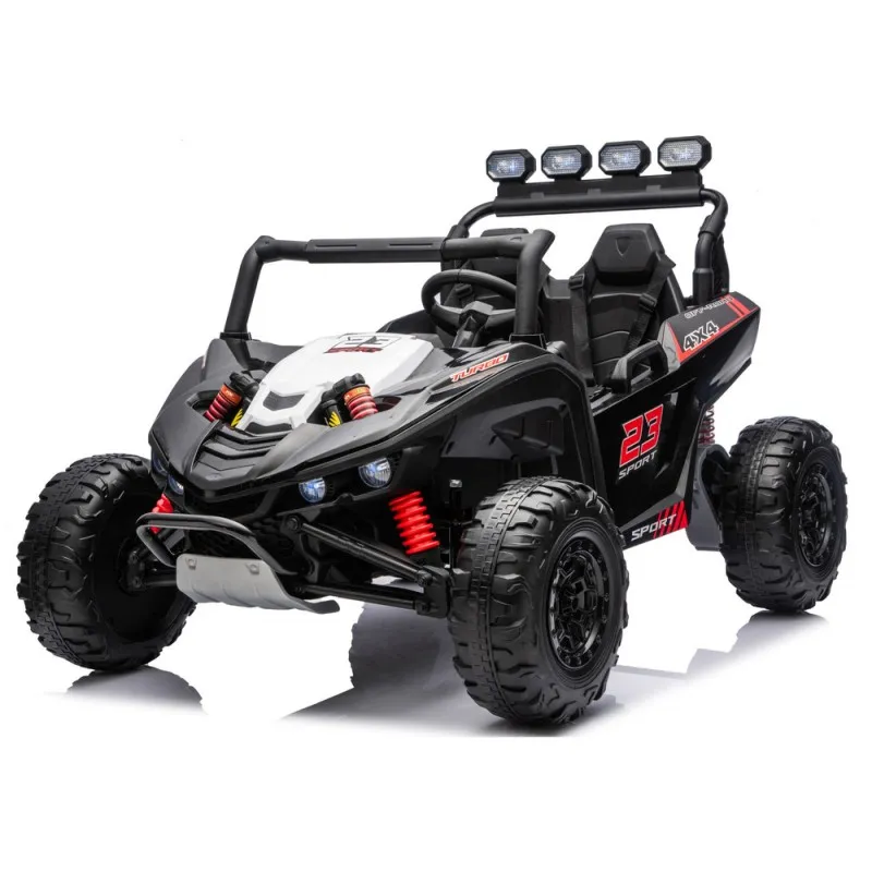 UTV electric pentru 2 copii Kinderauto Arrow Dune-Buggy 300W 24V, premium Negru [2]
