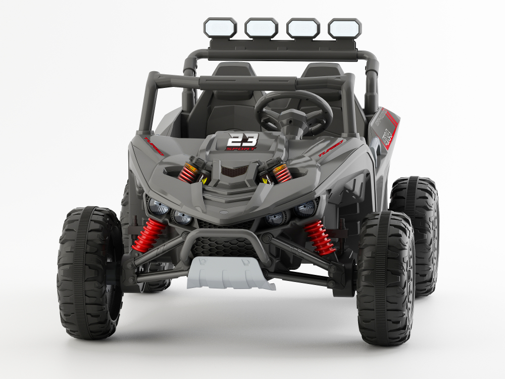 UTV electric pentru 2 copii Kinderauto Arrow Dune-Buggy 300W 24V, premium Negru [15]