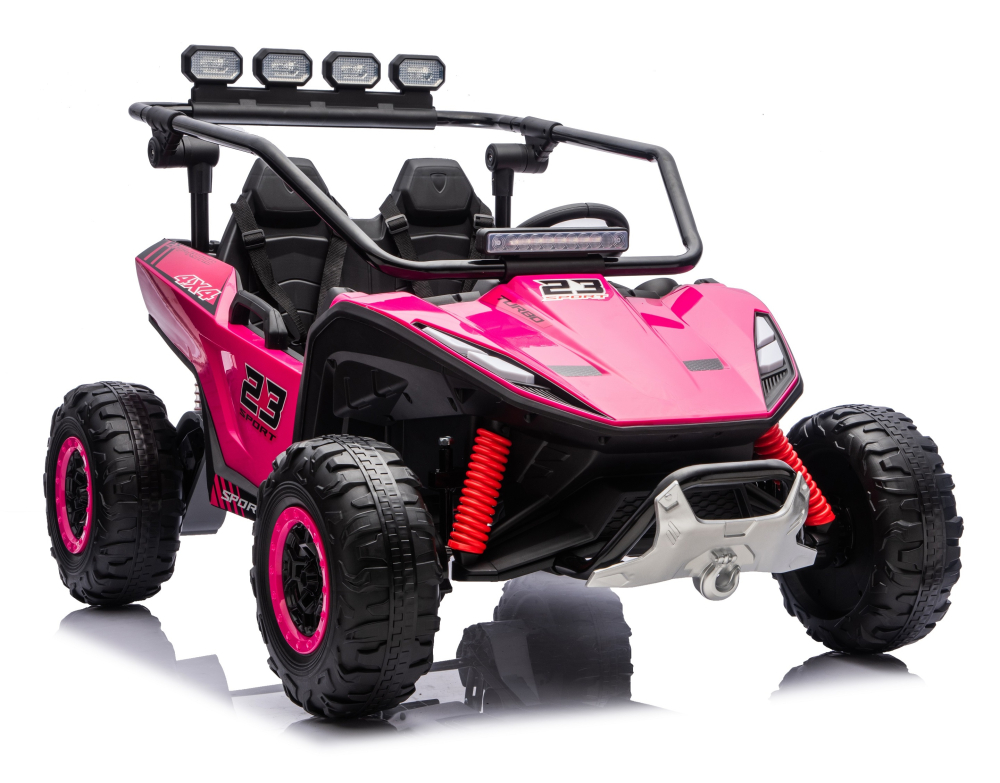 UTV electric pentru 2 copii Kinderauto Vector Dune-Buggy 300W 24V, premium Roz [5]