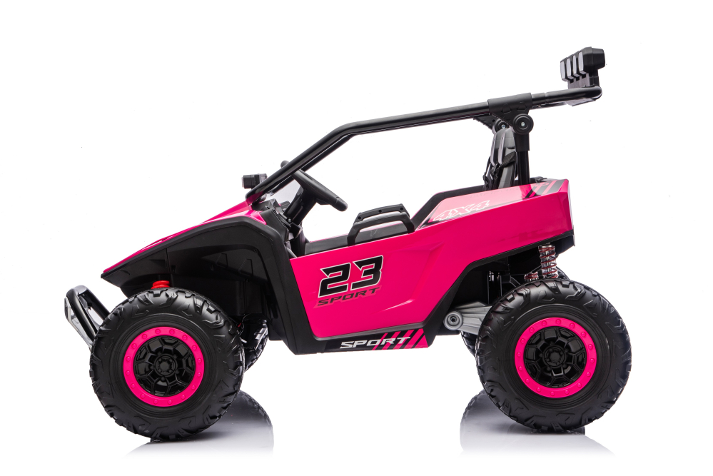 UTV electric pentru 2 copii Kinderauto Vector Dune-Buggy 300W 24V, premium Roz [4]