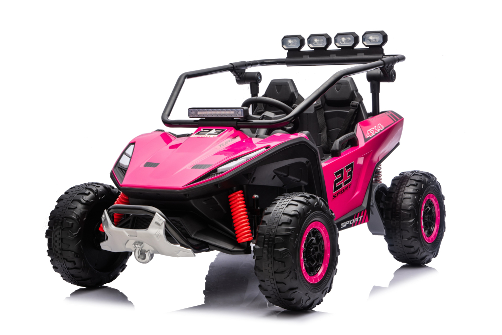 UTV electric pentru 2 copii Kinderauto Vector Dune-Buggy 300W 24V, premium Roz [3]