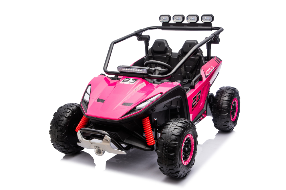 UTV electric pentru 2 copii Kinderauto Vector Dune-Buggy 300W 24V, premium Roz [19]
