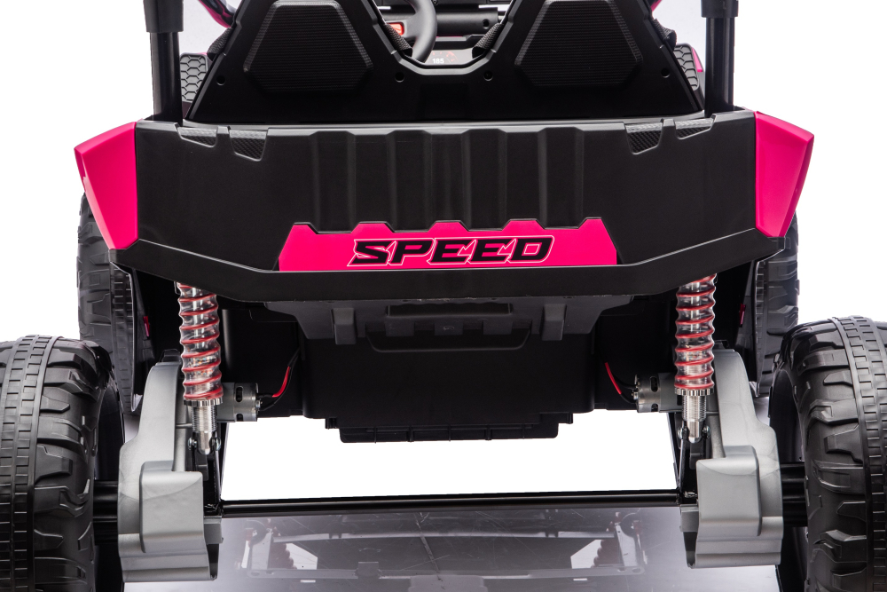 UTV electric pentru 2 copii Kinderauto Vector Dune-Buggy 300W 24V, premium Roz [14]
