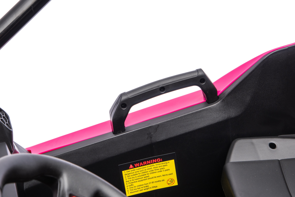 UTV electric pentru 2 copii Kinderauto Vector Dune-Buggy 300W 24V, premium Roz [13]