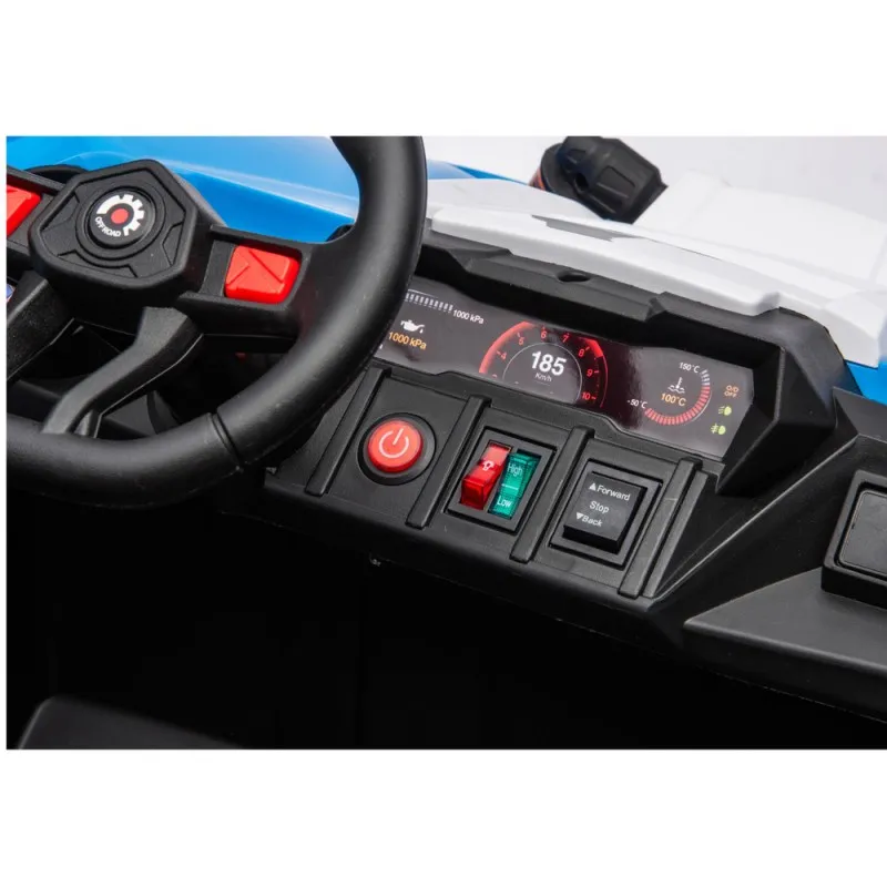 UTV electric pentru 2 copii Kinderauto Arrow Dune-Buggy 300W 24V, premium Albastru [11]