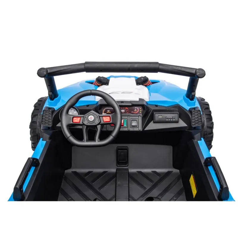 UTV electric pentru 2 copii Kinderauto Arrow Dune-Buggy 220W 12V, premium Albastru [10]
