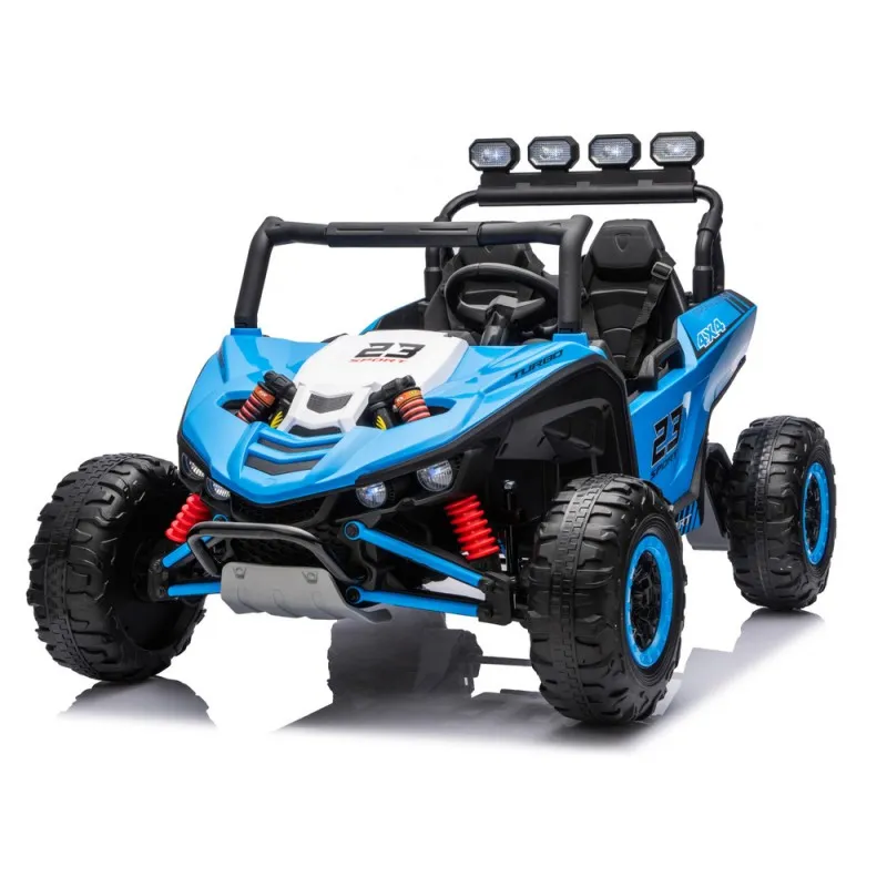 UTV electric pentru 2 copii Kinderauto Arrow Dune-Buggy 300W 24V, premium Albastru [2]