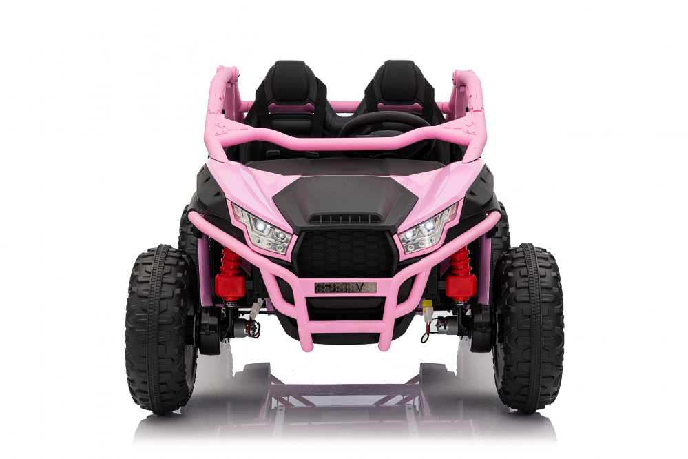UTV electric pentru copii Kinderauto Dune-Buggy SPORT, 2 locuri, 800W, roz [2]